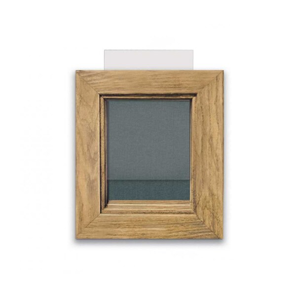 Outdoor Enclosed Combo Board, 48"x36", Bronze Frame/Green & Buff